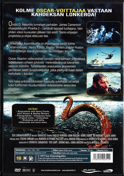 Tentacles – Lonkerot (1977) DVD KÄYTETTY