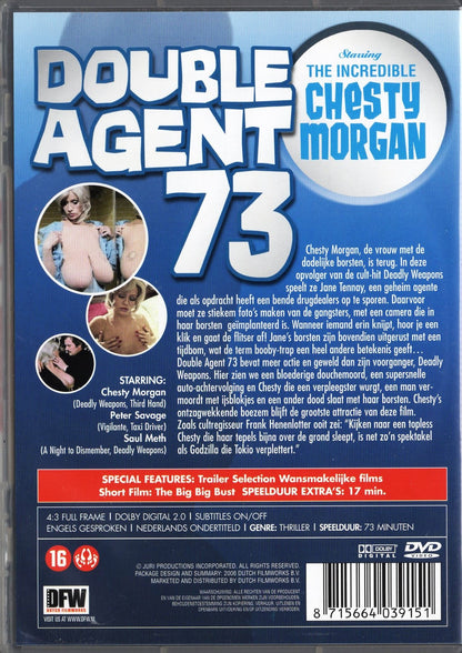 Double Agent 73 (1974) DVD KÄYTETTY
