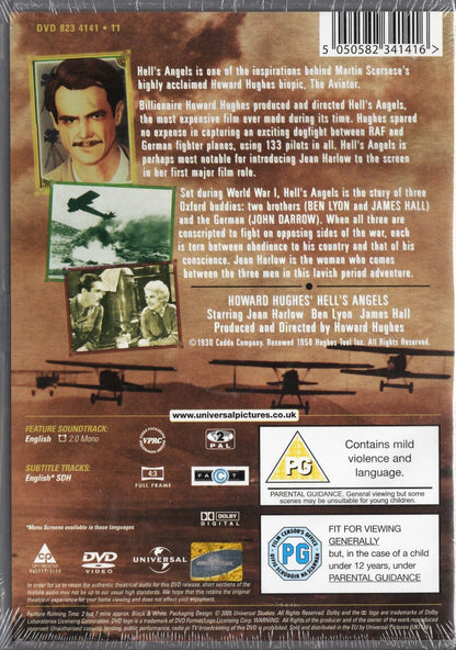 Hell's Angels (1930) DVD KÄYTETTY