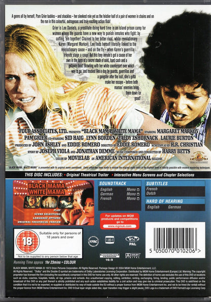 Black Mama, White Mama (1973) DVD KÄYTETTY