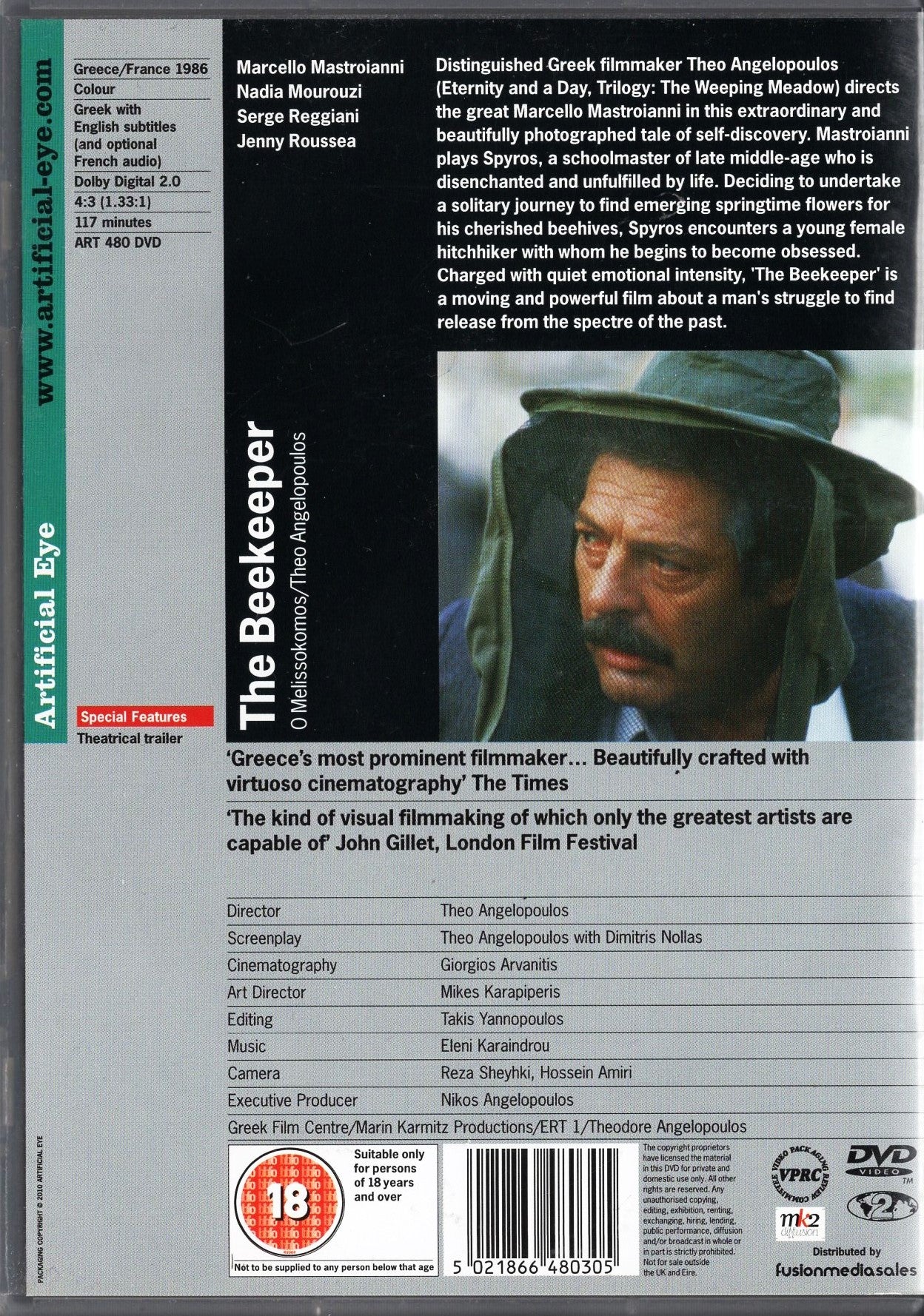 Beekeeper (1986) DVD KÄYTETTY