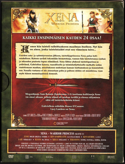 Xena: Warrior Princess – Kausi 1 - DVD KÄYTETTY