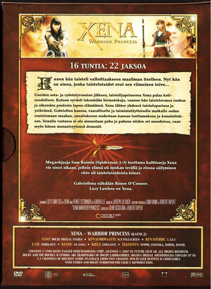 Xena: Warrior Princess – Kausi 2 - DVD KÄYTETTY