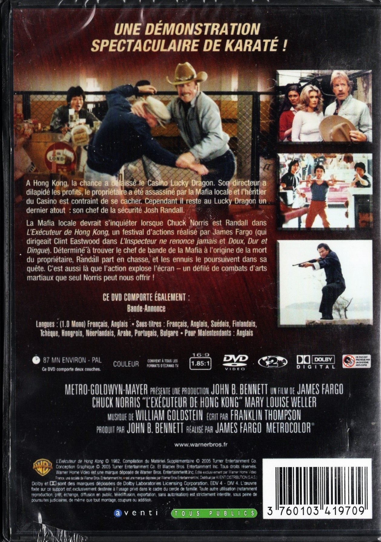 Forced Vengeance – Kovat nyrkit (USA 1982) DVD KÄYTETTY