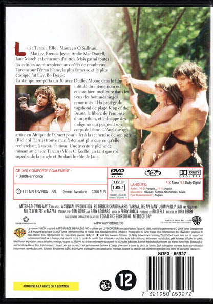 Tarzan, the Ape Man (1981) DVD KÄYTETTY