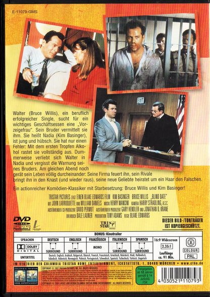 Blind Date - Sokkotreffit (1987) DVD KÄYTETTY