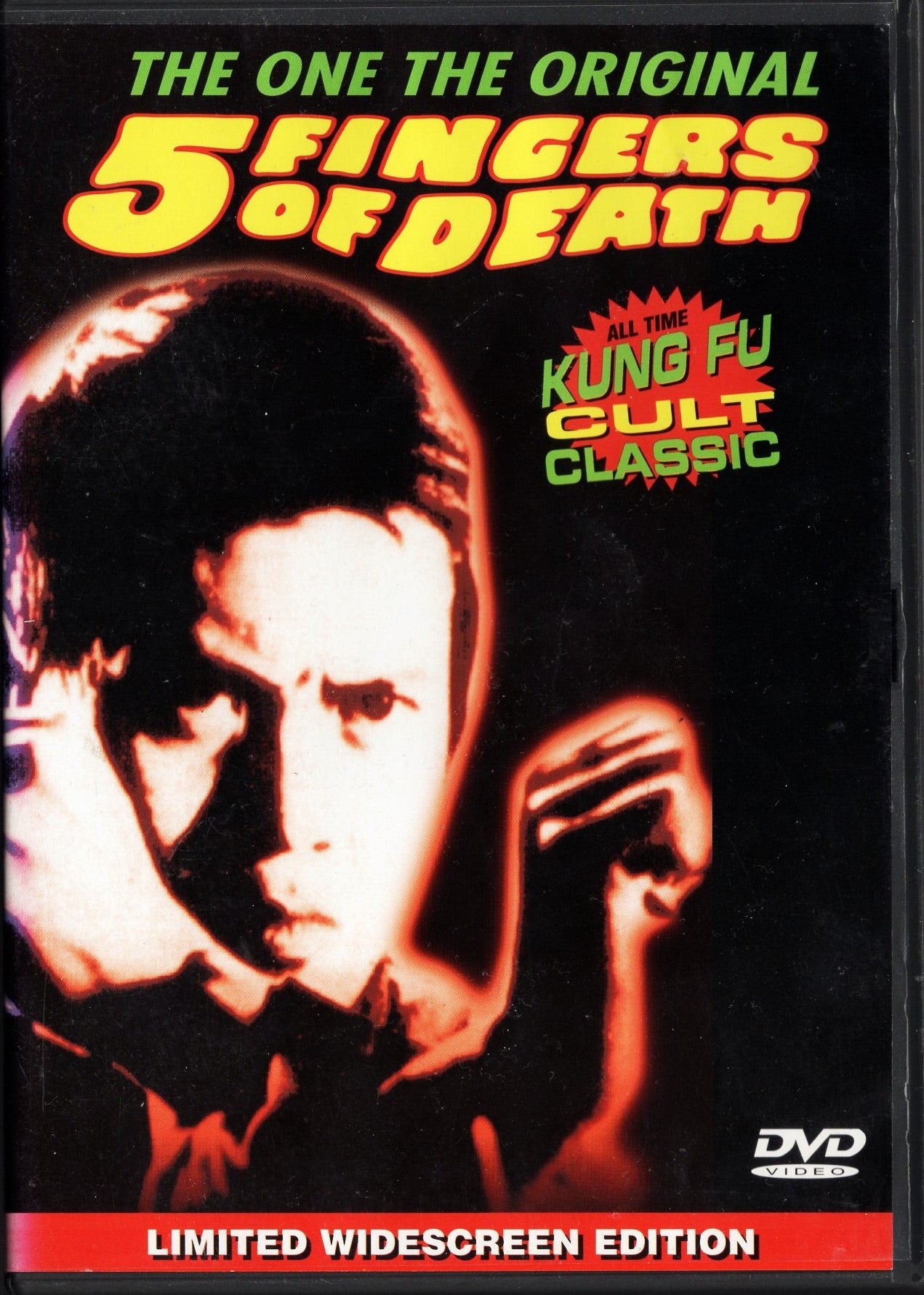 Five Fingers of Death (King Boxer, 1972) DVD KÄYTETTY
