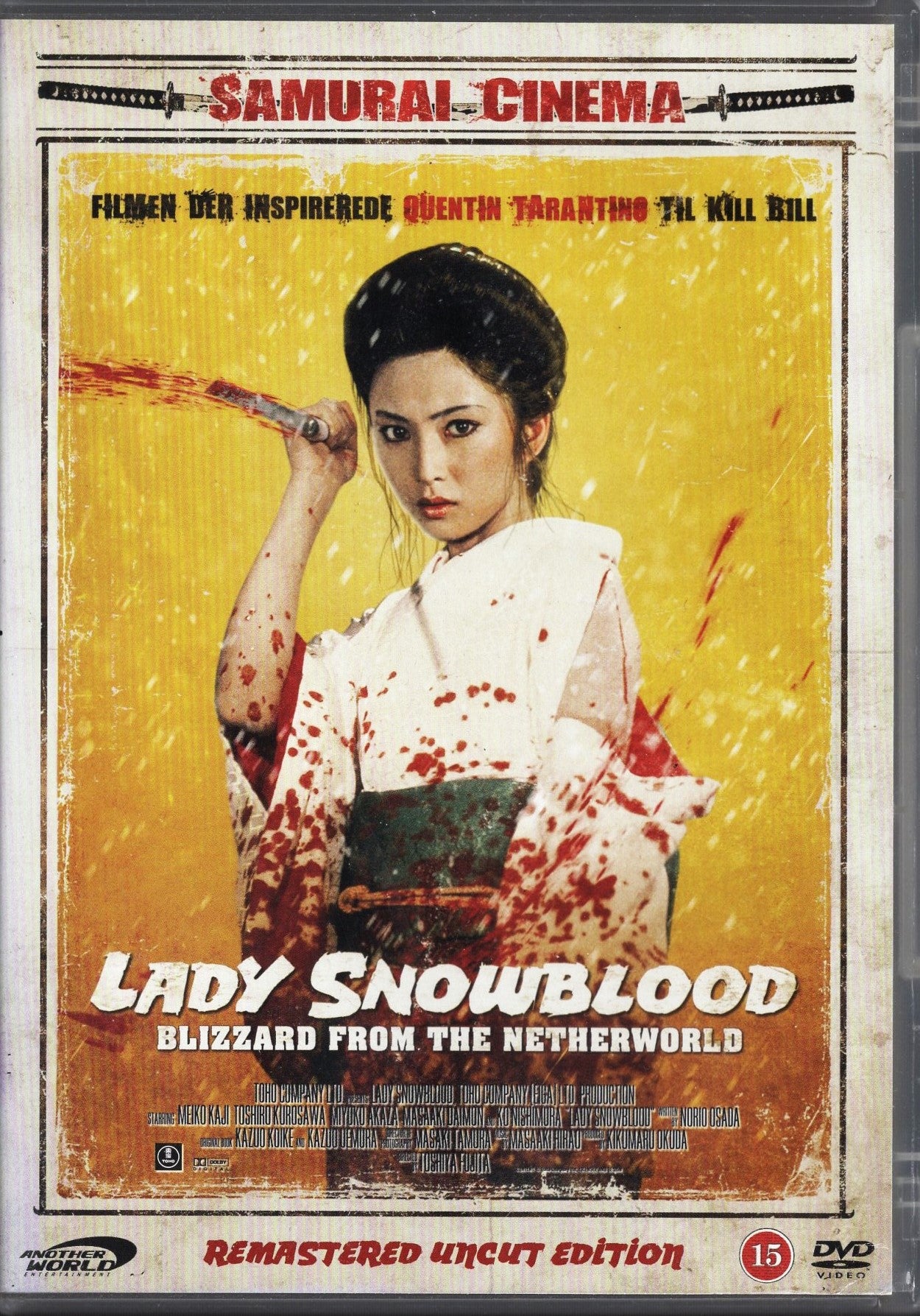 Lady Snowblood (1973) DVD KÄYTETTY