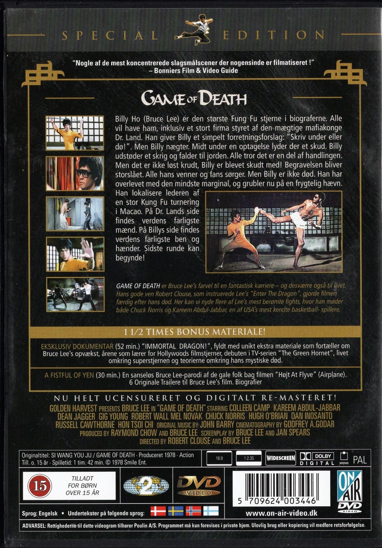 Game of Death (1978) DVD KÄYTETTY
