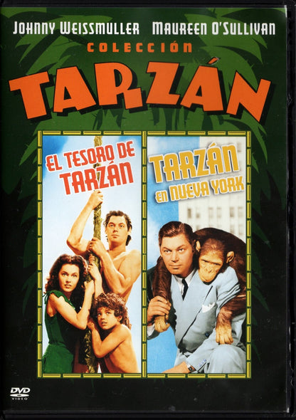 Tarzanin salainen aarre & Tarzan suurkaupungissa (1941/1942) DVD KÄYTETTY