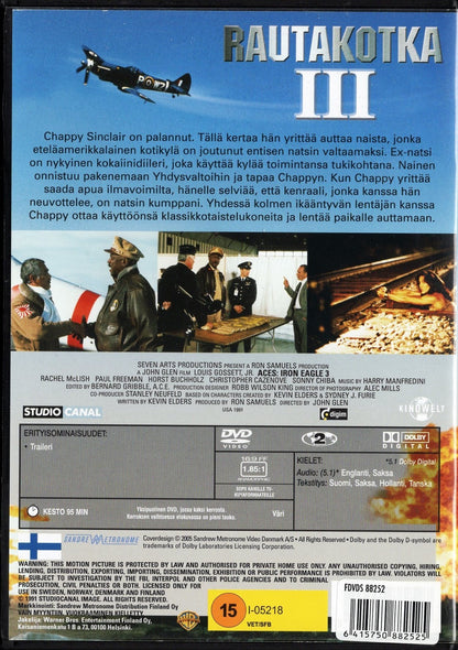 Iron Eagle III - Rautakotka III (1992) DVD KÄYTETTY