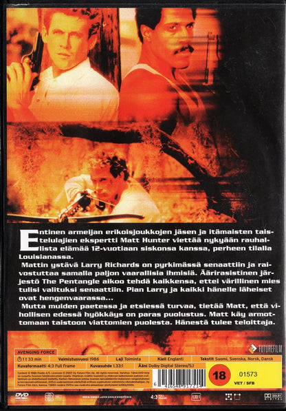 Avenging Force – Teloittaja (1986) DVD KÄYTETTY