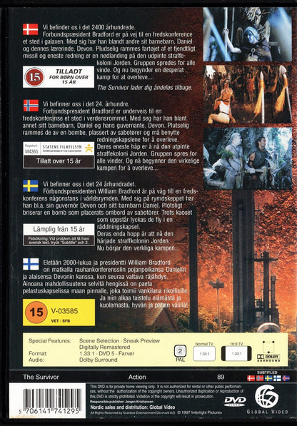 Survivor (1997) DVD KÄYTETTY