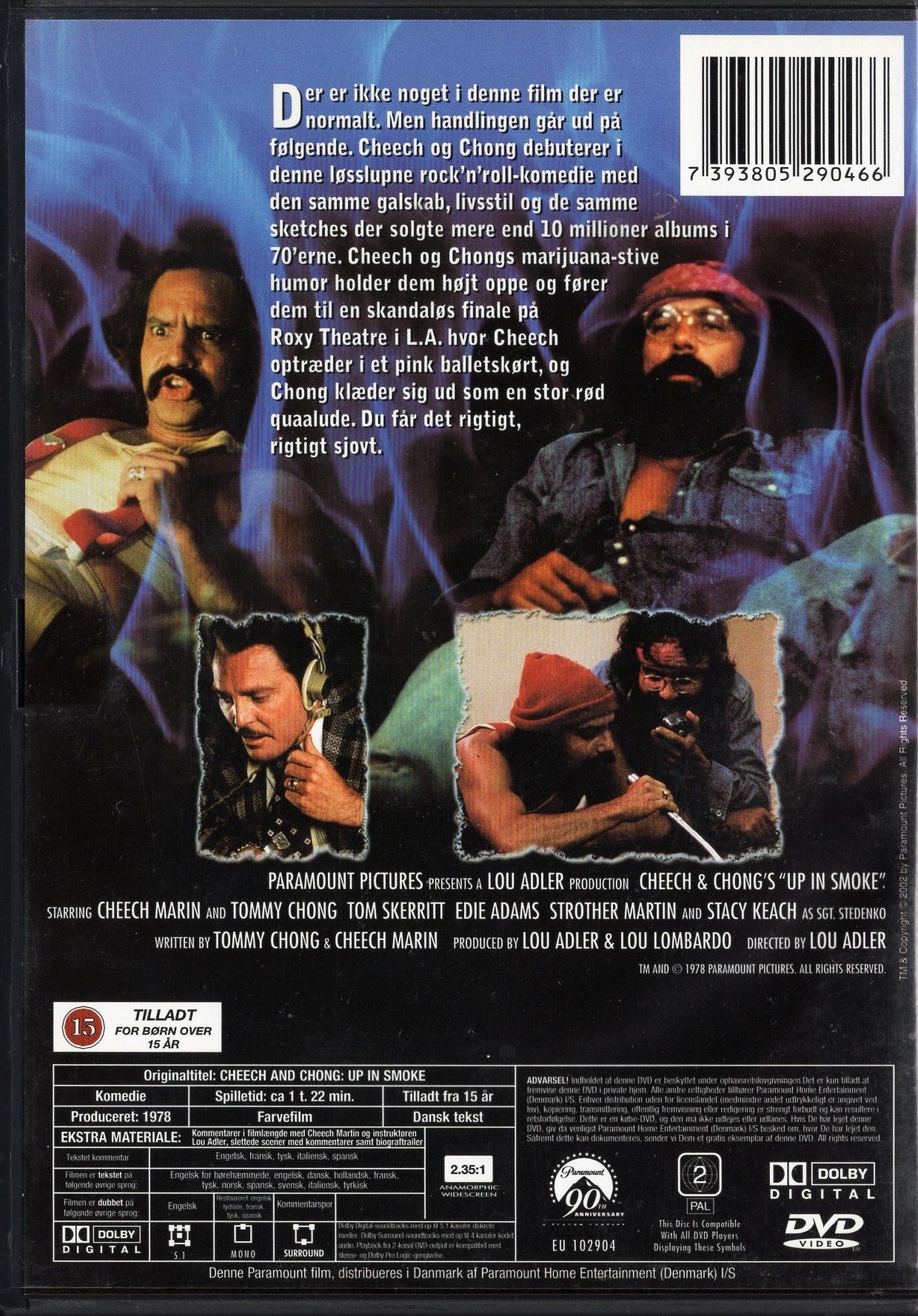 Cheech & Chong's Up in Smoke (1978) DVD KÄYTETTY