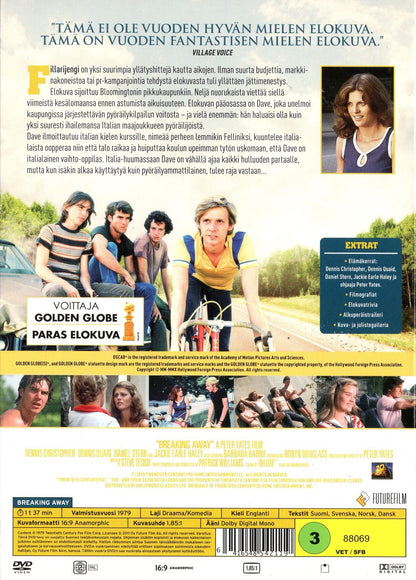 Breaking Away- Fillarijengi (1979) DVD KÄYTETTY