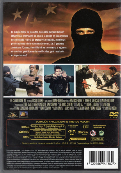 American Ninja 2: The Confrontation (1987) DVD KÄYTETTY