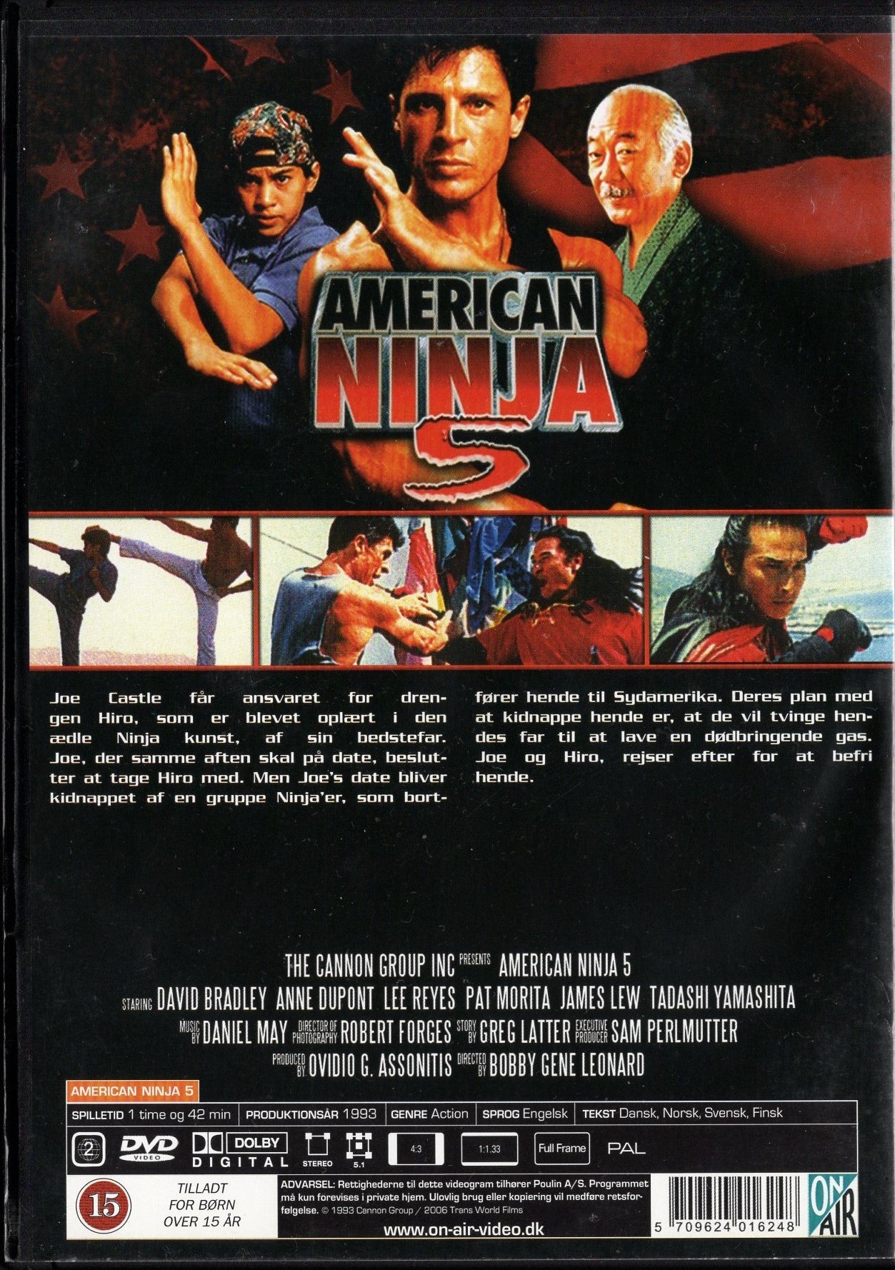 American Ninja 5 (1993) DVD KÄYTETTY
