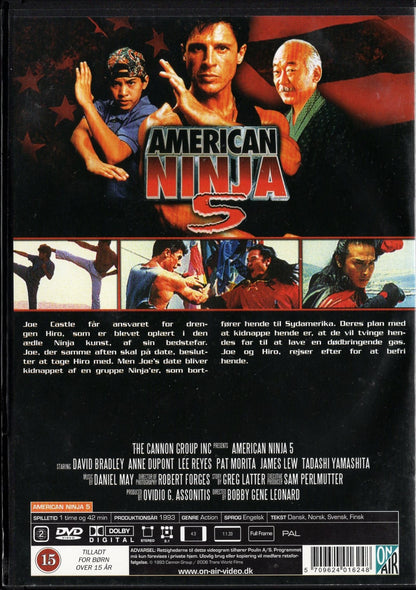 American Ninja 5 (1993) DVD KÄYTETTY