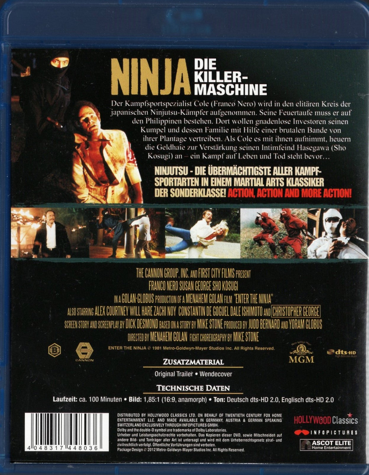 Enter the Ninja (1981) BD KÄYTETTY