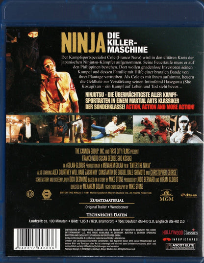 Enter the Ninja (1981) BD KÄYTETTY
