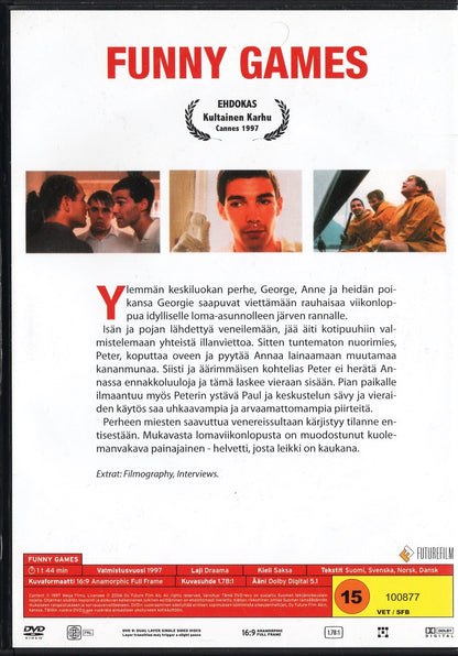 Funny Games (1997) DVD KÄYTETTY