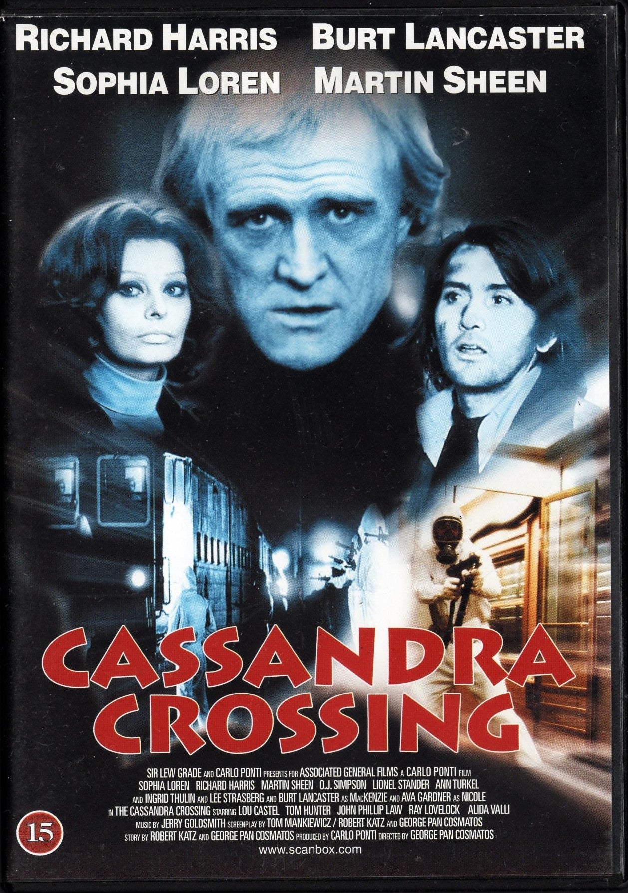 Cassandra Crossing (1976) DVD KÄYTETTY