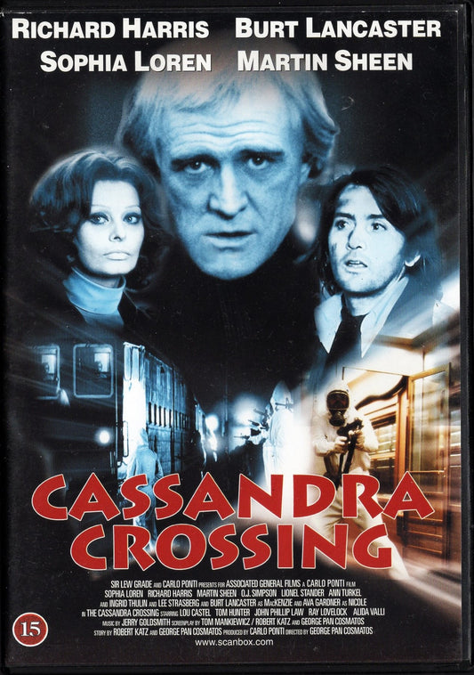 Cassandra Crossing (1976) DVD KÄYTETTY