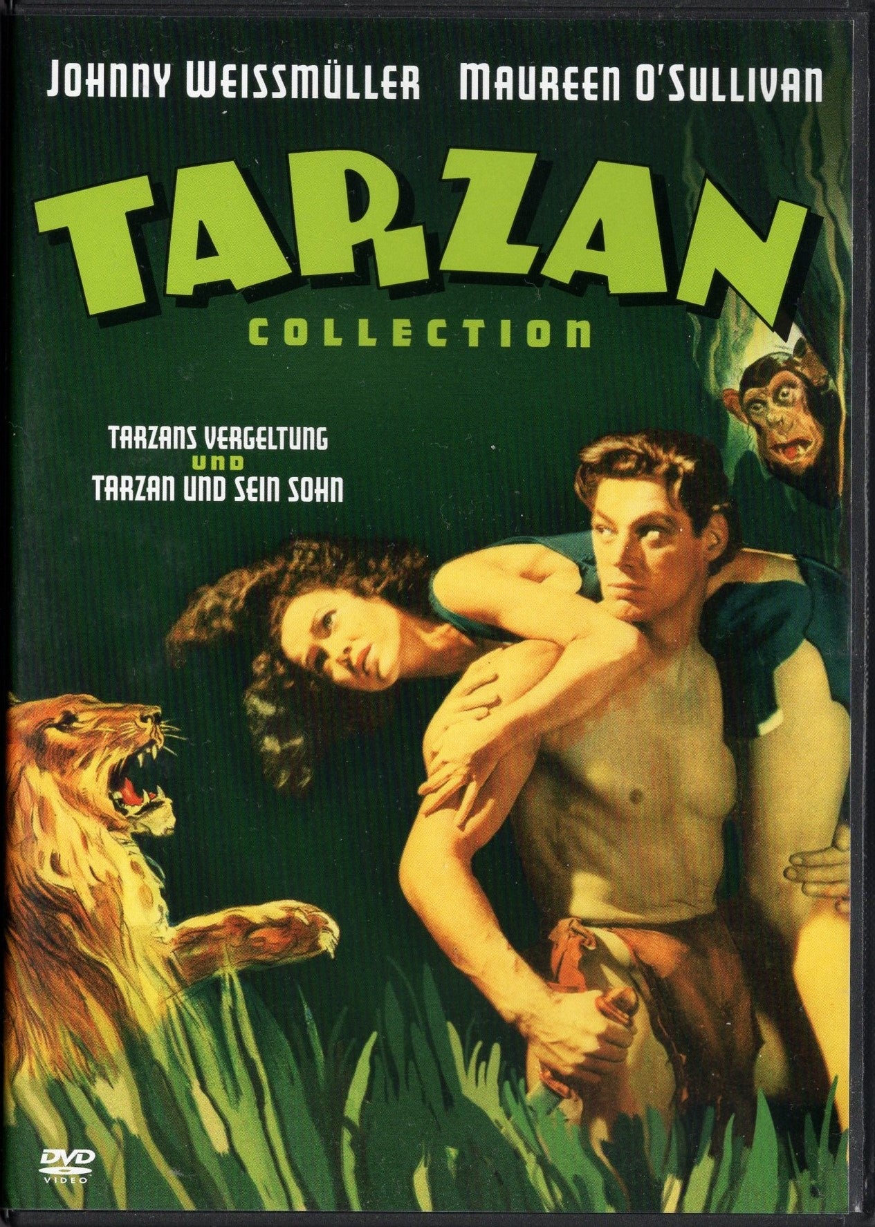 Tarzan ja valkoinen nainen & Tarzanin poika (1934/39) DVD KÄYTETTY