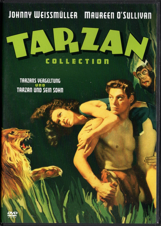 Tarzan ja valkoinen nainen & Tarzanin poika (1934/39) DVD KÄYTETTY