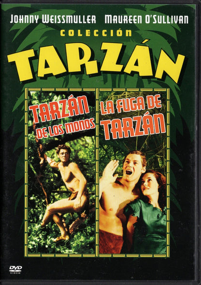 Tarzan - viidakon valtias & Tarzanin pako (1932/36) DVD KÄYTETTY