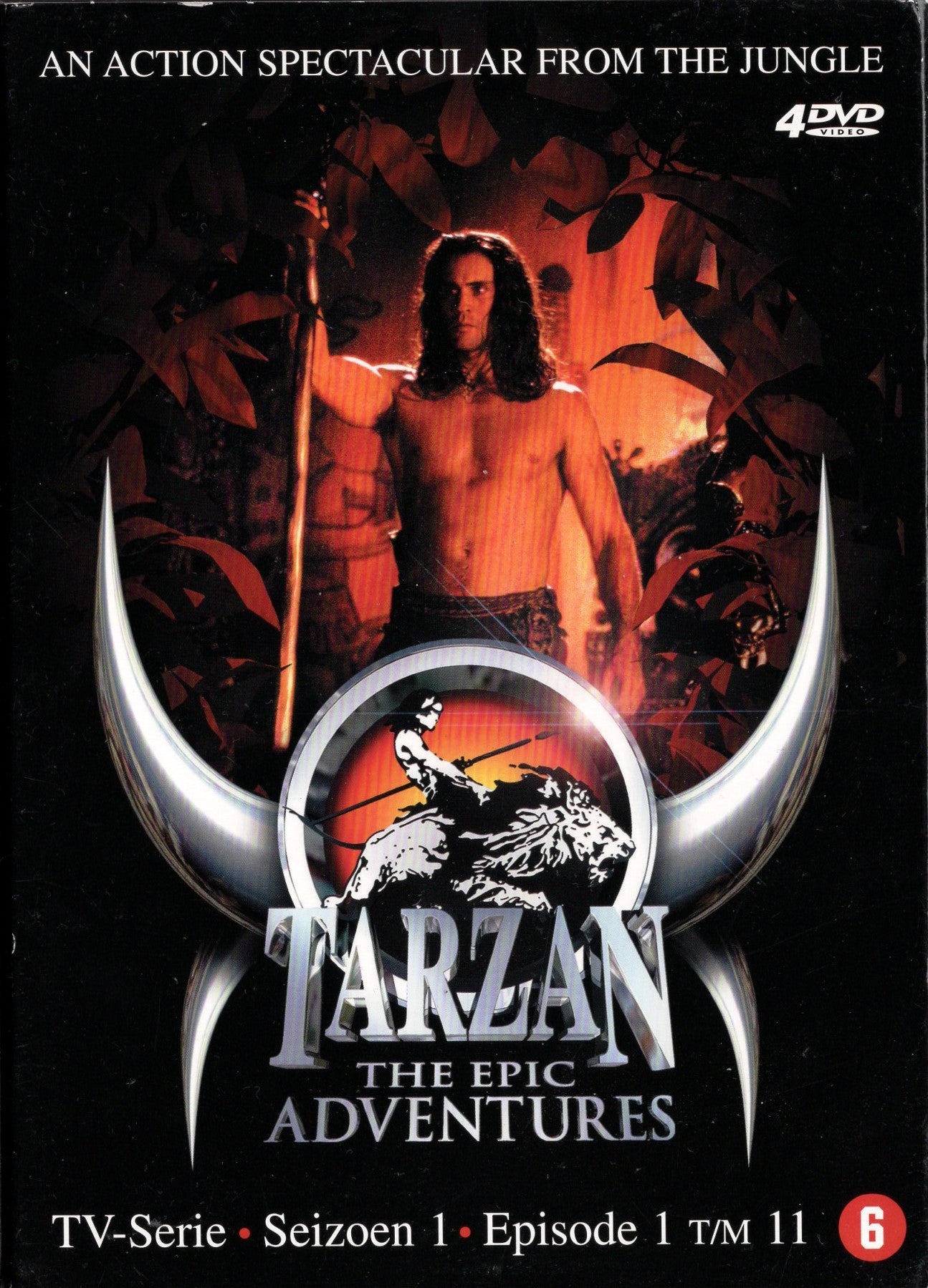 Tarzan – The Epic Adventures: Kausi 1, jaksot 1–11 (1996) DVD KÄYTETTY