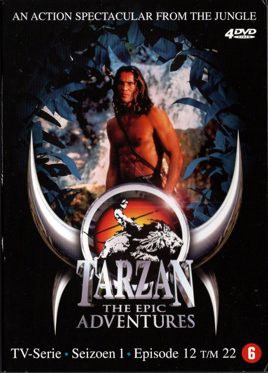 Tarzan – The Epic Adventures: Kausi 1, jaksot 12–22 (1996) DVD KÄYTETTY
