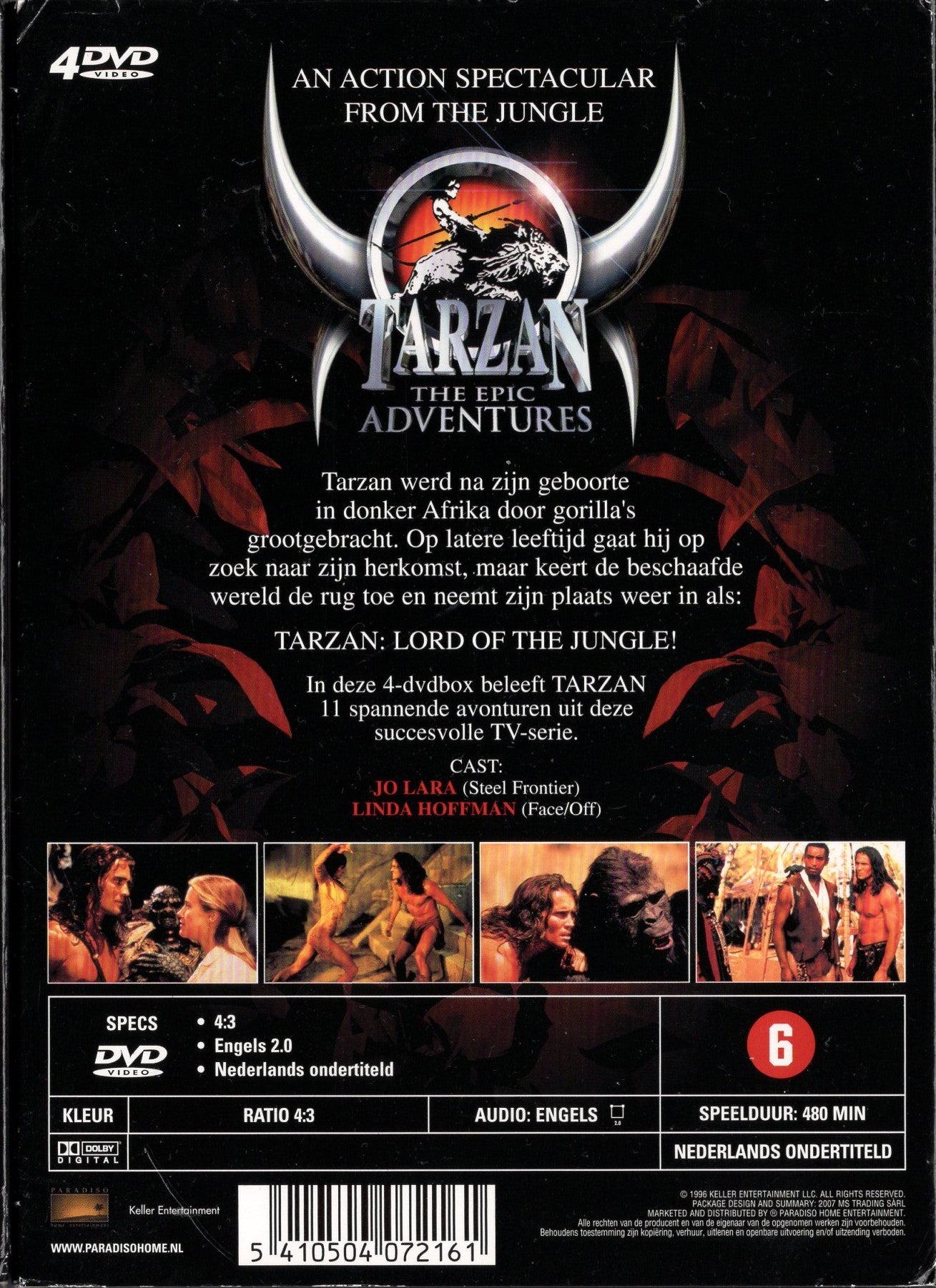 Tarzan – The Epic Adventures: Kausi 1, jaksot 1–11 (1996) DVD KÄYTETTY