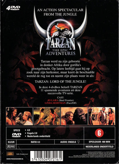 Tarzan – The Epic Adventures: Kausi 1, jaksot 1–11 (1996) DVD KÄYTETTY