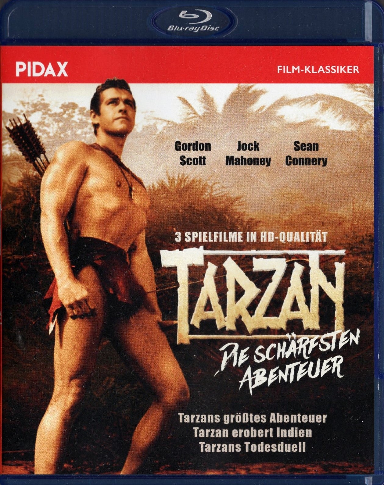 Tarzan – Kolmen elokuvan kokoelma (1959–1963) BD KÄYTETTY