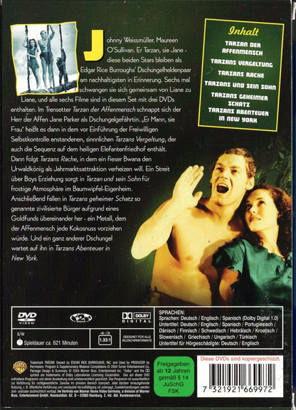 Tarzan Collection (1932–1942) DVD KÄYTETTY