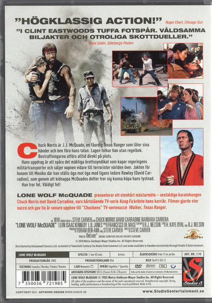 Lone Wolf McQuade - Yksinäinen susi McQuade (1983) DVD KÄYTETTY