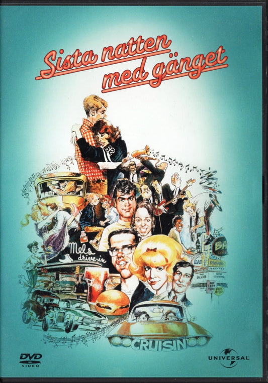 American Graffiti - Svengijengi 62 (1973) DVD KÄYTETTY