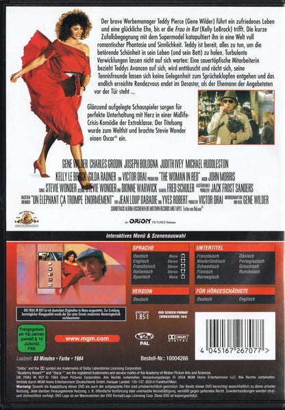 Woman in Red - Unelmien nainen (1984) DVD KÄYTETTY
