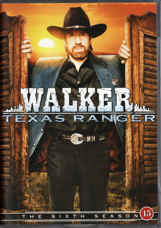 Walker, Texas Ranger – The Complete Sixth Season (1997–1998) DVD KÄYTETTY