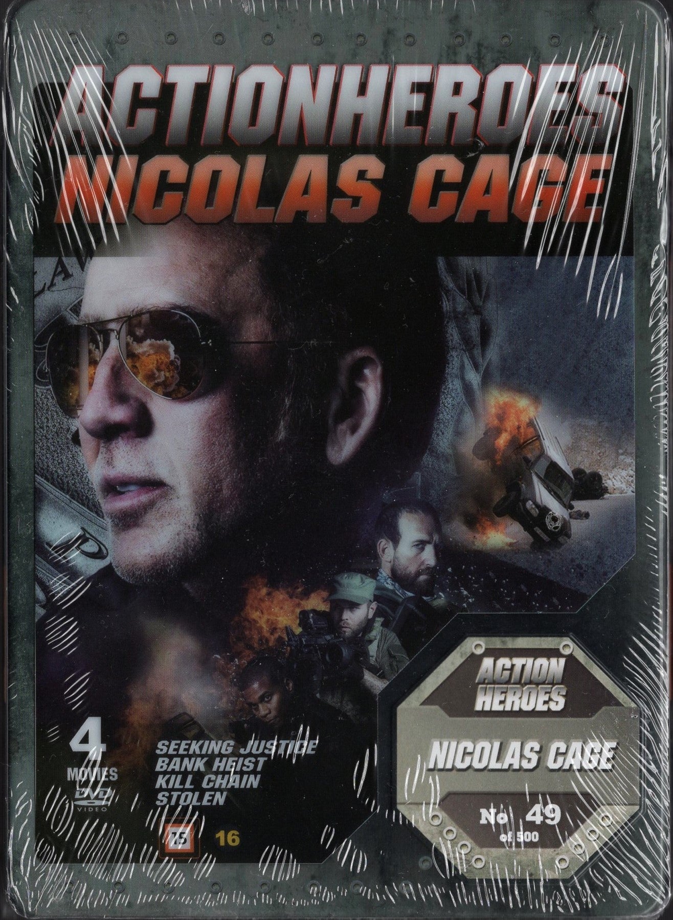 Action Heroes – Nicolas Cage Collection DVD KÄYTETTY