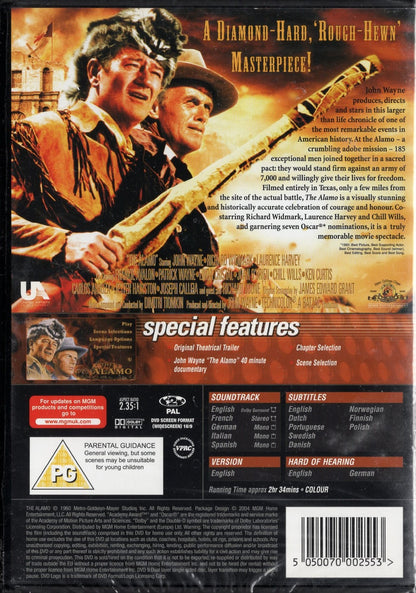 Alamo (1960) DVD
