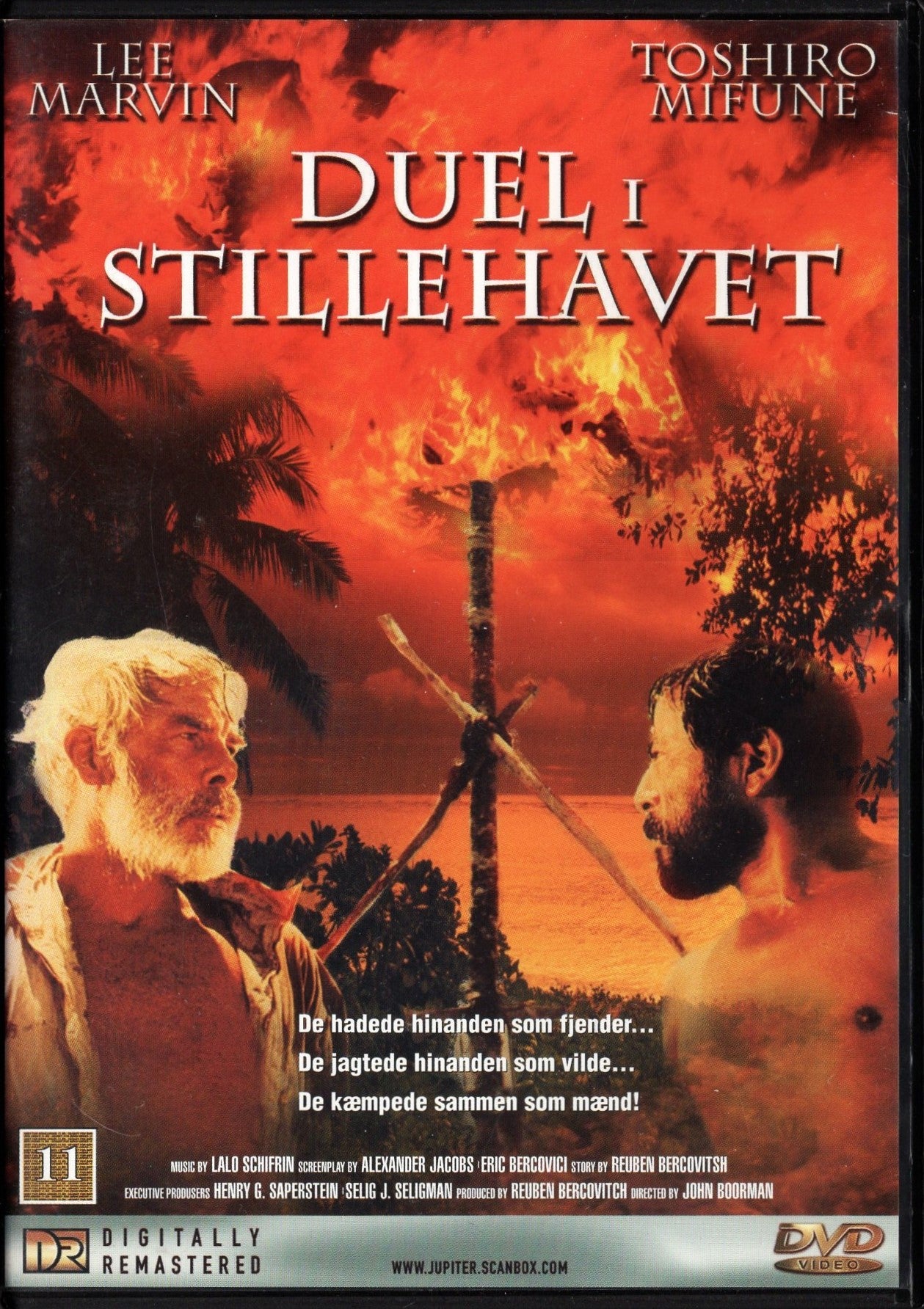 Hell in the Pacific - Kahden miehen helvetti (1968) DVD KÄYTETTY
