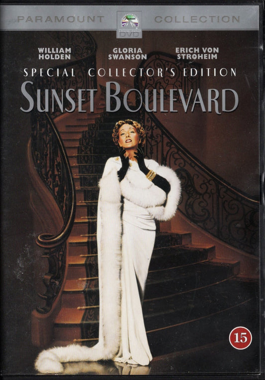 Sunset Boulevard - Auringonlaskun katu (1950) DVD KÄYTETTY