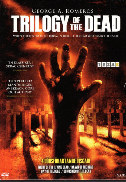 George A. Romero's Trilogy of the Dead (1968-1985) DVD KÄYTETTY