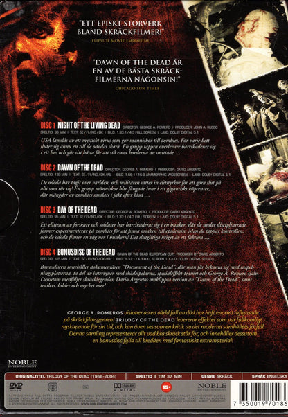 George A. Romero's Trilogy of the Dead (1968-1985) DVD KÄYTETTY
