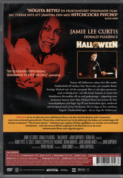 Halloween – Naamioiden yö (1978) DVD KÄYTETTY