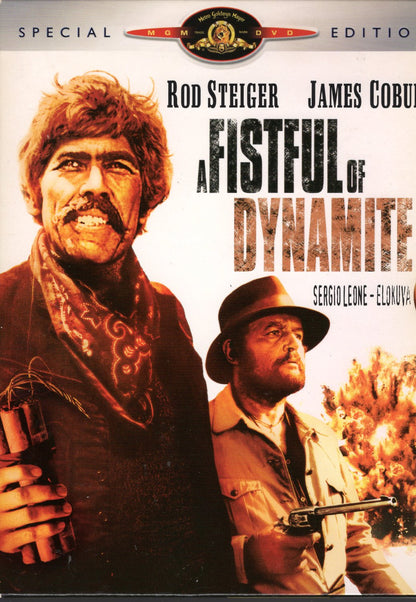 Fistful of Dynamite - Maahan, senkin hölmö! (1971) DVD KÄYTETTY