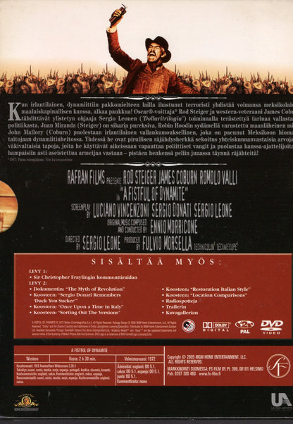 Fistful of Dynamite - Maahan, senkin hölmö! (1971) DVD KÄYTETTY