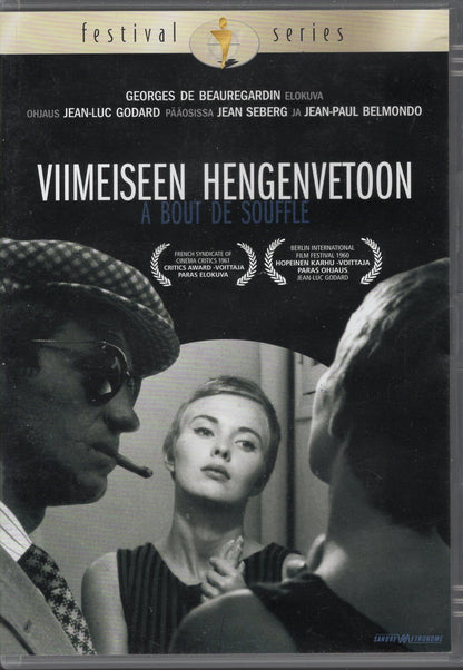 À bout de souffle - Viimeiseen hengenvetoon (1960) DVD KÄYTETTY